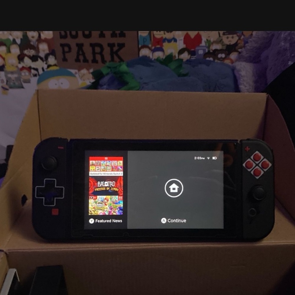 Nintendo Black Handheld and tv console